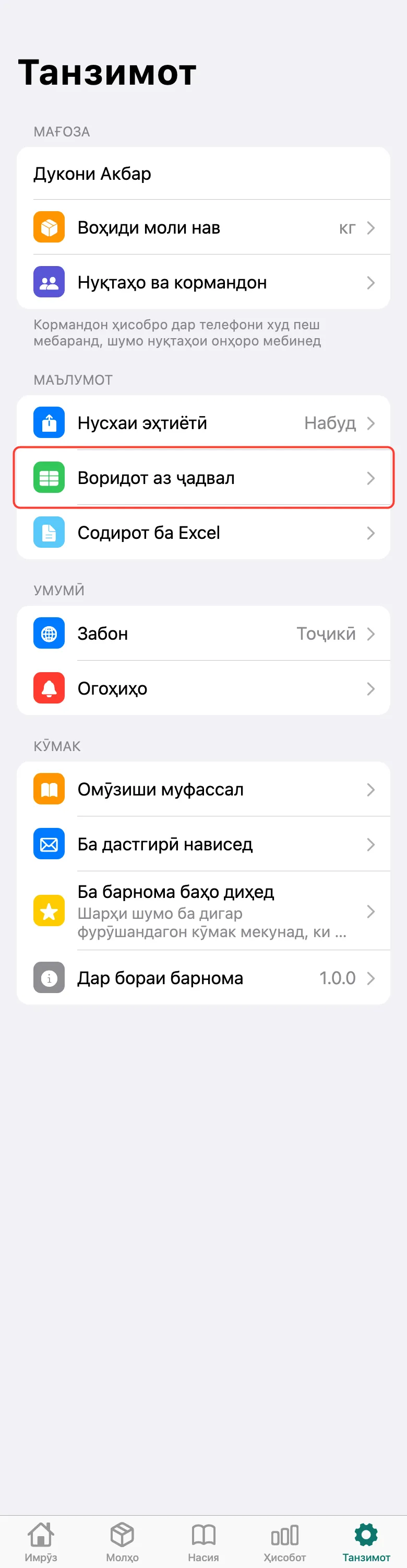 Қадами 1
